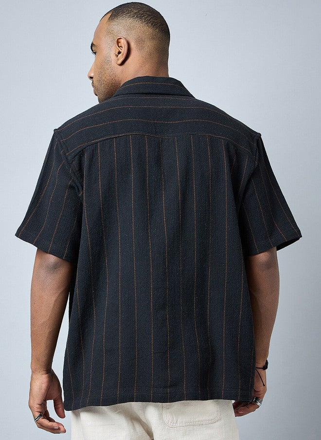 CHIMPAAANZEE Tartan Checked Oversized Casual Shirt - Image 5